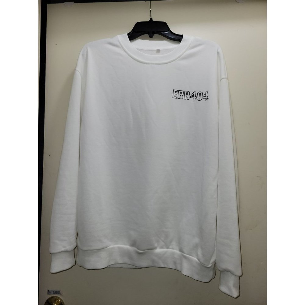 WHITE SWEATSHIRT